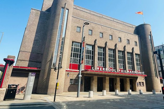 Exterior of Liverpool Philharmonic Hall