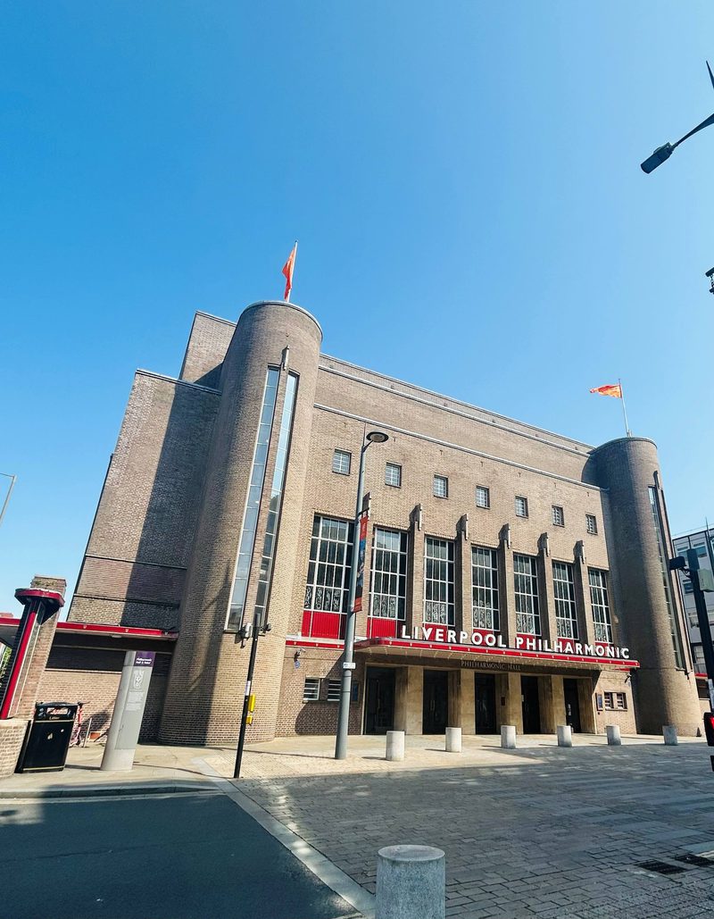 Exterior of Liverpool Philharmonic Hall