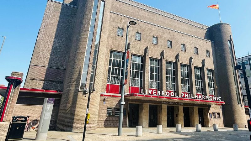 Exterior of Liverpool Philharmonic Hall