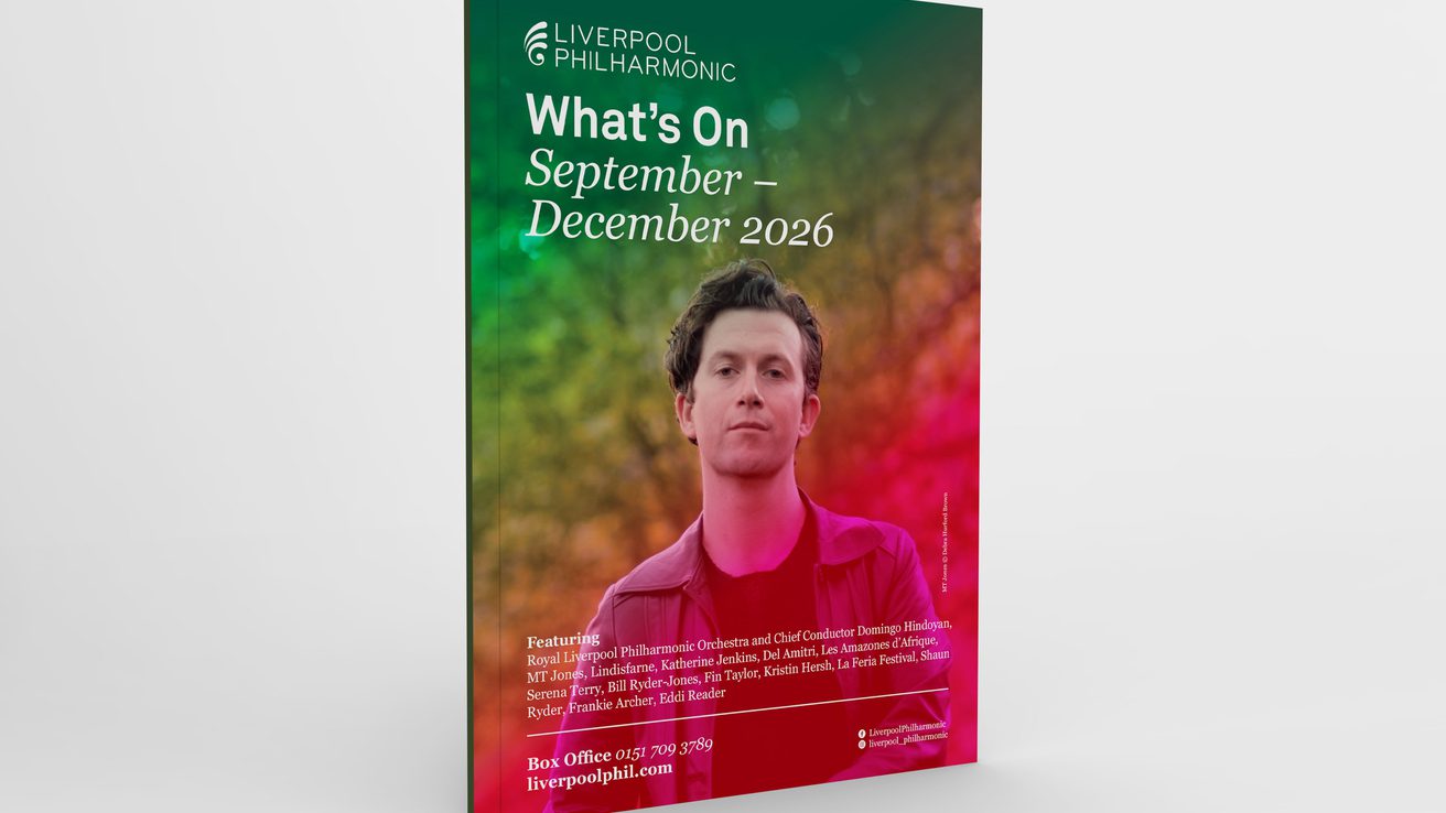 Front cover of the What's On Guide (September-December 2026) featuring MT Jones