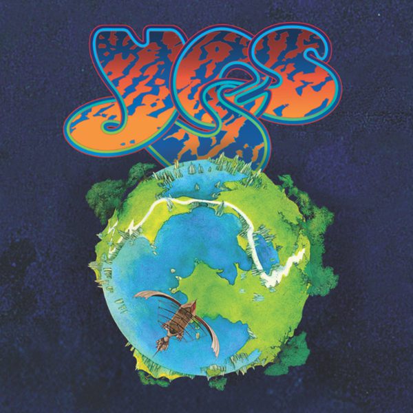 An illustration of planet Earth with the word Yes written in orange and blue writing above it